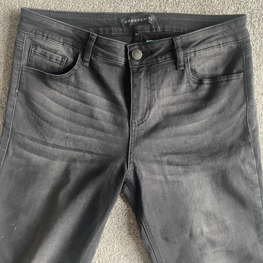 NWT Prosperity Lena released hen skinny Jean Black-14P/32P
